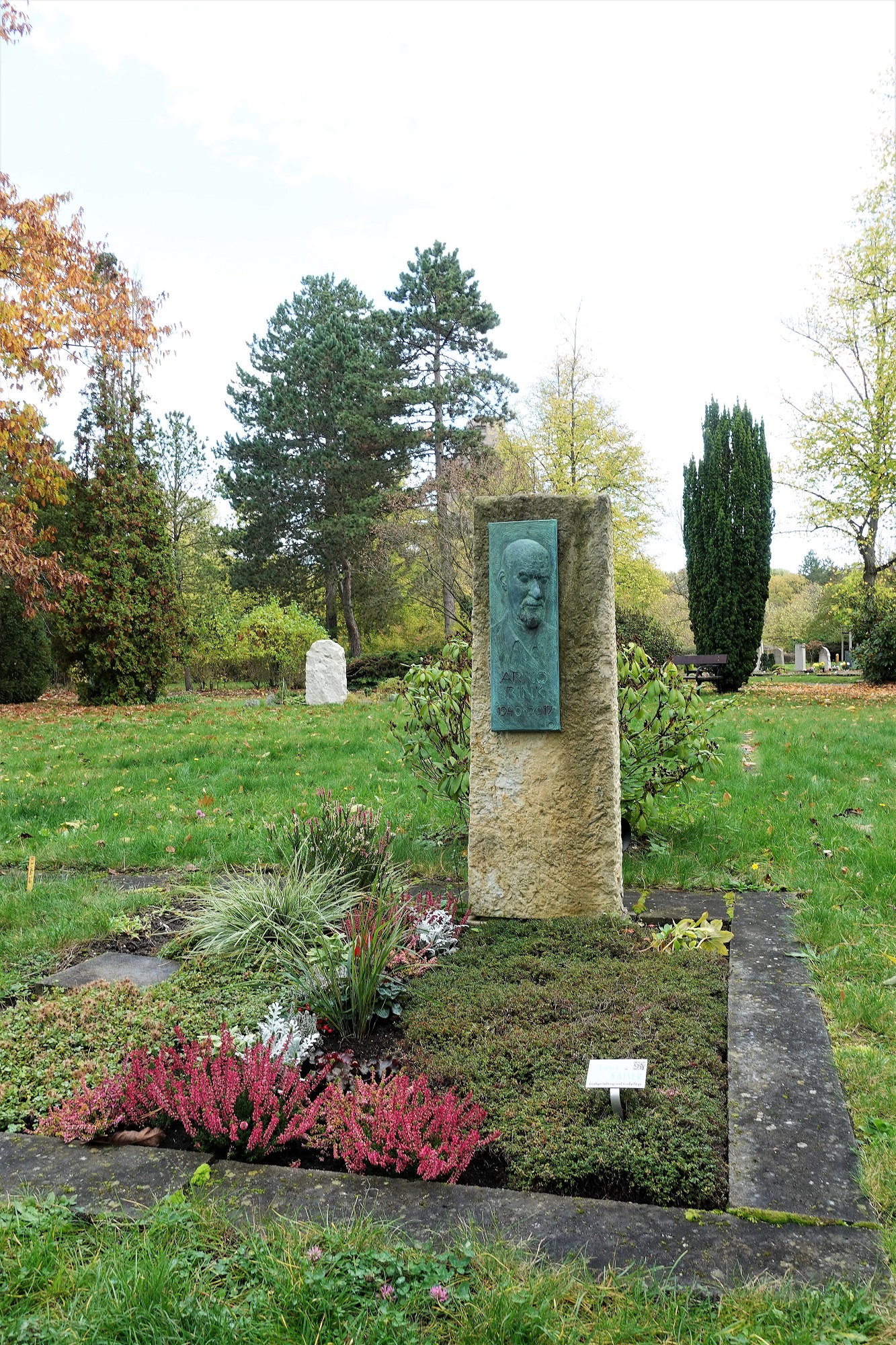 Grabstätte des Malers Arno Rink